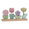 Stacking Puzzle Flowers - Fairy Garden FSC